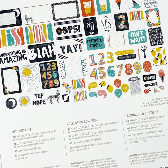 Project Life Becky Higgins Heidi Swapp Kits Scrapbooking Card Making Lot of 3 - Picture 6 of 8